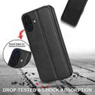 For iPhone 16 Plus Shockproof PU + TPU Leather Phone Case(Black) - 2