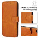 For iPhone 16 Shockproof PU + TPU Leather Phone Case(Light Brown) - 3