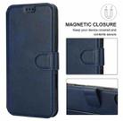 For iPhone 16 Shockproof PU + TPU Leather Phone Case(Blue) - 3