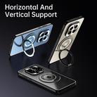 For Honor GT Pro Rotating Holder Frosted Metal Phone Case(Blue) - 2