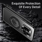 For Honor GT Pro Rotating Holder Frosted Metal Phone Case(Blue) - 4
