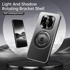 For Honor GT Pro Rotating Holder Frosted Metal Phone Case(Titanium) - 5