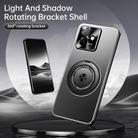 For Honor X60 GT Rotating Holder Frosted Metal Phone Case(Titanium) - 5