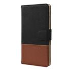 For Samsung Galaxy Note20 Color Splicing Horizontal Flip Leather Case with Holder & Card Slots & Wallet & Photo Frame(Black) - 2