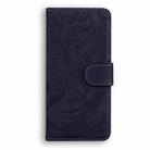 For Redmi Note 14 5G Tiger Embossing Pattern Leather Phone Case(Black) - 3