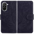 For Redmi A5 4G 173.3mm Tiger Embossing Pattern Leather Phone Case(Black) - 1