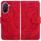 For Redmi A5 4G 173.3mm Tiger Embossing Pattern Leather Phone Case(Red) - 1