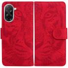 For Redmi A5 4G 171.7mm Tiger Embossing Pattern Leather Phone Case(Red) - 1