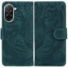 For Redmi A5 4G 171.7mm Tiger Embossing Pattern Leather Phone Case(Green) - 1