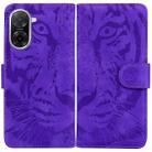 For Redmi A5 4G 171.7mm Tiger Embossing Pattern Leather Phone Case(Purple) - 1