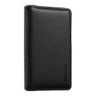 Denior V13 Magsafe Wallet Carbon Fiber Texture Leather Magnetic Card Holder Bag(Black) - 2