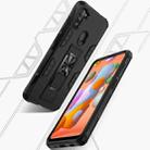 For Samsung Galaxy A11 US Version Soldier Armor Shockproof TPU + PC Magnetic Protective Case with Holder(Red) - 2