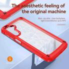 For Samsung Galaxy A16 5G TPU + PC Lens Protection Phone Case(Red) - 3