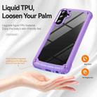 For Samsung Galaxy A36 5G TPU + PC Lens Protection Phone Case(Purple) - 2