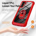 For Samsung Galaxy A26 5G TPU + PC Lens Protection Phone Case with Ring Holder(Red) - 2