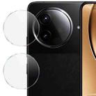 For Redmi K80 / K80 Pro 2 PCS/Set IMAK HD Glass Rear Camera Lens Film - 1