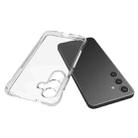For Samsung Galaxy S25 5G Shockproof Non-slip Thickening TPU Phone Case(Transparent) - 3
