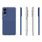 For Samsung Galaxy S25 Edge 5G Shockproof Non-slip Thickening TPU Phone Case(Transparent) - 2