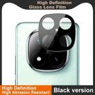 For Redmi Note 14 Pro+ 5G IMAK Rear Camera Lens Glass Film Black Version - 3