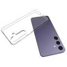 For Samsung Galaxy S25+ 5G Waterproof Texture TPU Phone Case(Transparent) - 3