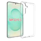 For Samsung Galaxy S25 FE 5G Waterproof Texture TPU Phone Case(Transparent) - 1