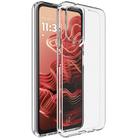 For Motorola Moto G35 5G IMAK UX-5 Series Transparent TPU Phone Case(Transparent) - 1