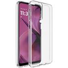 For Motorola Moto G55 5G IMAK UX-5 Series Transparent TPU Phone Case(Transparent) - 1