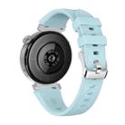 For Huawei Watch GT 5 41mm Official 18mm Silicone Watch Band(Ice Blue) - 2