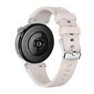 For Huawei Watch GT 5 41mm Official 18mm Silicone Watch Band(Starlight) - 2