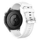 For Huawei Watch GT 5 46mm Official 22mm Silicone Watch Band(White) - 2