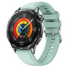 For Huawei Watch GT 5 46mm Official 22mm Silicone Watch Band(Grass Green) - 1