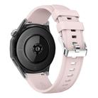 For Huawei Watch GT 5 46mm Official 22mm Silicone Watch Band(Pink) - 2