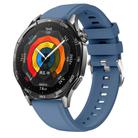 For Huawei Watch GT 5 46mm Official 22mm Silicone Watch Band(Blue) - 1