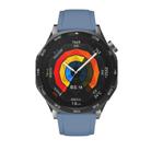 For Huawei Watch GT 5 46mm Official 22mm Silicone Watch Band(Blue) - 3