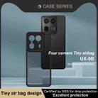 For Motorola Moto X50 Ultra imak UX-9B Series Four Corners Tiny Airbag Shockproof Phone Case(Black) - 2