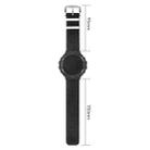For Huami Amazfit T-Rex Nylon Square Buckle Watch Band with Disassembly Tool(Black) - 2