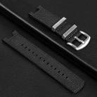 For Huami Amazfit T-Rex Nylon Square Buckle Watch Band with Disassembly Tool(Black) - 9