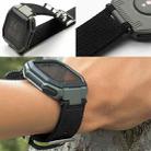 For Huami Amazfit T-Rex Nylon Square Buckle Watch Band with Disassembly Tool(Black) - 11