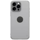 For iPhone 16 Pro Max NILLKIN Frosted Shield Pro PC + TPU Phone Case(Grey) - 1