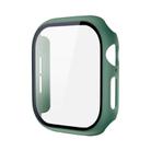 For Apple Watch Series 10 42mm imak Integrated Watch Case with Film(Green) - 2