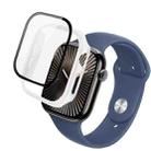 For Apple Watch Series 10 46mm imak Integrated Watch Case with Film(White) - 1