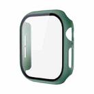 For Apple Watch Series 10 46mm imak Integrated Watch Case with Film(Green) - 2