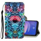 For Vivo S1 Pro 3D Colored Drawing Horizontal Flip PU Leather Case with Holder & Card Slots & Wallet(Mandala) - 1