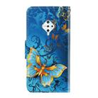 For Vivo S1 Pro 3D Colored Drawing Horizontal Flip PU Leather Case with Holder & Card Slots & Wallet(Jade Butterfly) - 3