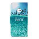 For Vivo S1 Pro 3D Colored Drawing Horizontal Flip PU Leather Case with Holder & Card Slots & Wallet(Coconut Tree) - 3