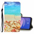 For Vivo V17 3D Colored Drawing Horizontal Flip PU Leather Case with Holder & Card Slots & Wallet(Pentagram) - 1