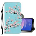 For Vivo Y11 (2019) 3D Colored Drawing Horizontal Flip PU Leather Case with Holder & Card Slots & Wallet(Magnolia) - 1