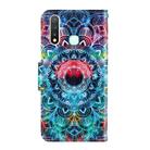 For Vivo Y19 3D Colored Drawing Horizontal Flip PU Leather Case with Holder & Card Slots & Wallet(Mandala) - 3