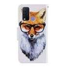 For Vivo Y50 / Y30 3D Colored Drawing Horizontal Flip PU Leather Case with Holder & Card Slots & Wallet(Fox) - 3