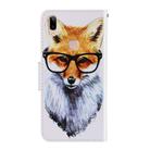 For Vivo Y91 / Y95 / Y91i 3D Colored Drawing Horizontal Flip PU Leather Case with Holder & Card Slots & Wallet(Fox) - 2